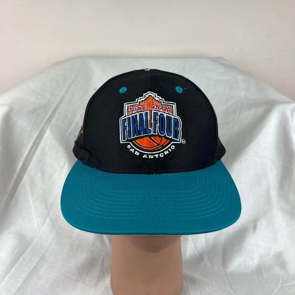 1998 NCAA Final Four San Antonio Vintage Logo 7 Adjustable Strapback Cap Hat